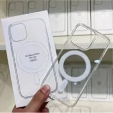 Capa Capinha Magnética Para Todos Iphones Clear Case Transparente Magsafe