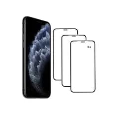 3 Películas De Vidro 3D Iphone 11-13- 14 -15- 16 PRO MAX - proteção de tela envio imediato