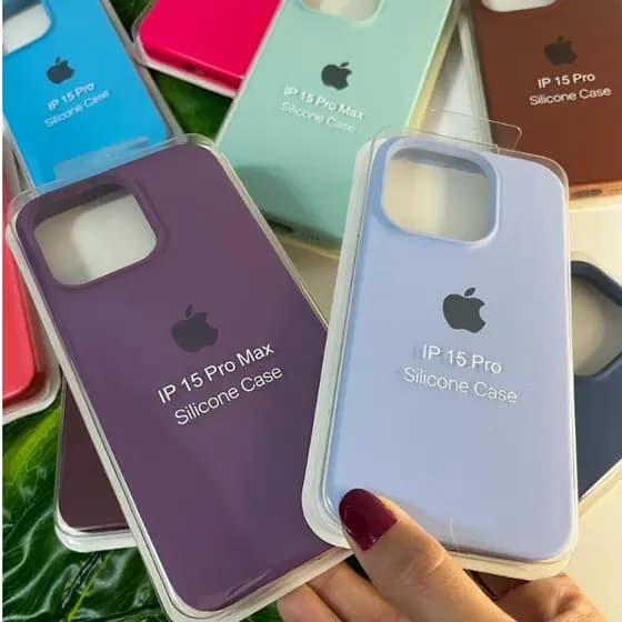 Capa Case Apple iPhone 15 PRO-15 PROMAX -  Envio imediato capinha anti impacto fechadas embaixo