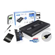 Case Hd Externo 2.5 Sata Notebook Usb 3.0 Ps4 Xbox One Pc 6gbps Gaveta Video Game KP-HD003 Compatível com USB 3.0, 2.0 e 1.1