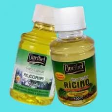 Kit Óleo Capilar Alecrim + Óleo Capilar Ricino Ouribel