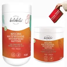 Creme de pentear e Máscara 2 em 1 - 950g BetoBita Multifuncional Restauração Nutritiva