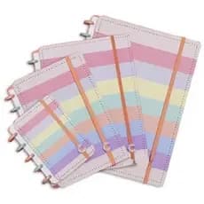 Caderno Inteligente Grande Médio A5 Inteligine Arco-Íris Pastel (Selecionar o Tamanho)