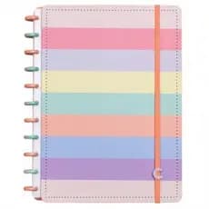 Caderno Inteligente Arco-Íris Pastel e Black G+
