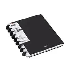 Caderno de Disco Black Médio 23,2/18,5cm
