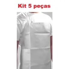 Avental Emborrachado - Kit com 5 Peças