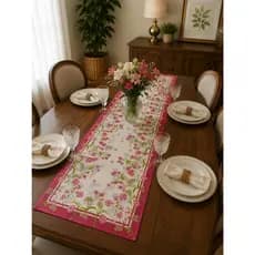 Caminhos de mesa Linhão Estampas Sortidos 1,40X40cm - KIT 2 Unidades