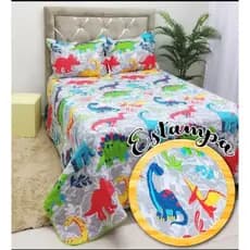 Cobre Leito Casal Dupla Face Infantil Estampado