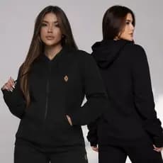 Blusa de Frio Moletom Feminina Casual Inverno