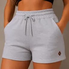 Short Feminino Tradicional Moletom Short Feminino Básico Short Feminino