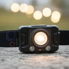 Lanterna de Cabeça JYX JWS LED Recarregável à Prova D'Água 6 Modos JY-A8
