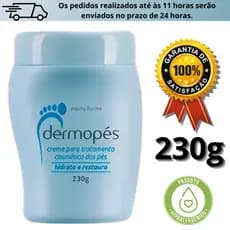Creme Abelha Rainha rachaduras nos pés Hidrata e Restaura Dermopés 230g