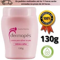 Creme para Rachaduras nos Pés Abelha Rainha Cosméticos  Hidrata e Afina Dermopes 130g