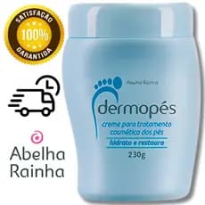 Hidratante Creme para Rachaduras nos Pés Abelha Rainha 230g Hidrata e Restaura