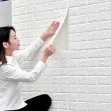 Papel De Parede Adesivo 3d Infantil Espuma Tijolo Para Quarto