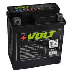 Bateria Volt 7vt Apache Riva Falcon Cbx250 Twister Xre Cb300 Tornado Fazer 250 Xtz250 Yes G76