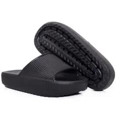 chinelo tipo nuvem macio anatômico. chinelo para o dia a dia ou descanso dos pês