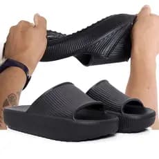 Chinelo Slide Preto Masculino Chinelo TIPO Nuvem