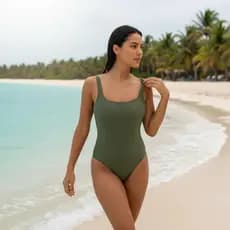 Body Maiô Feminino Regata com Sem Bojo Moda Praia Verão