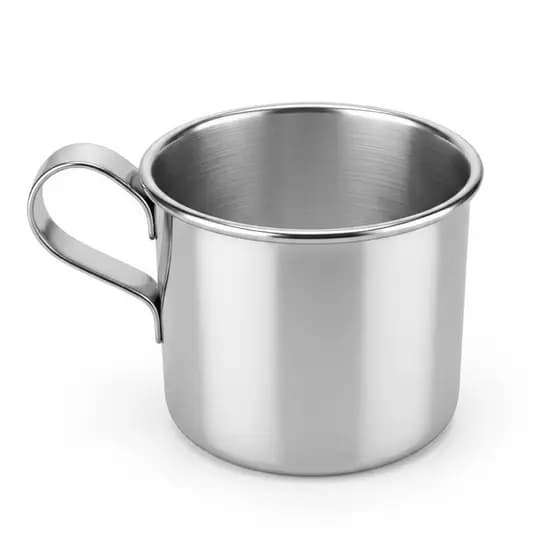 Kit de caneca com alça em alumínio 250 e 300 ml