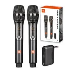 Microfone Sem Fio Recarregável PartyBox Pro Funciona Com Alto-Falantes Jack De 6.5 Mm