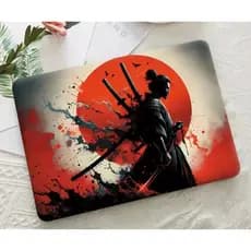 ADESIVO SKIN PARA NOTEBOOK TAMPA EXTERNA PERSONAGEM SAMURAI