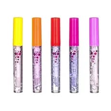 Kit 5 Gloss Brilho Labial Tutti-fruit Bfashion Bella Femme