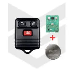 Controle Remoto Alarme Original Ford Ka F150 Ecosport Ranger Fiesta 3 Botões