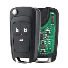 Chave Canivete Gm Original Completa Cruze Cobalt Onix S10 3b