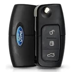 Chave Canivete Carcaça Ford Focus Ecosport New Fiesta 2013 2014 2015