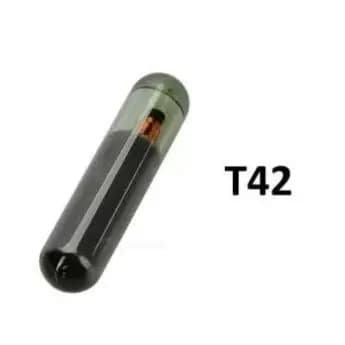 CHIP CODE TRANSPONDER T42 IMPORTADO VOLKSWAGEN G1 / G2 / G3 E FIAT T42