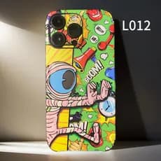 Película Traseira Com Padrão em relevo p redmi note 13/note 13 pro/13c/12 4g/note 12s/X6/X6 PRO/L010-L017