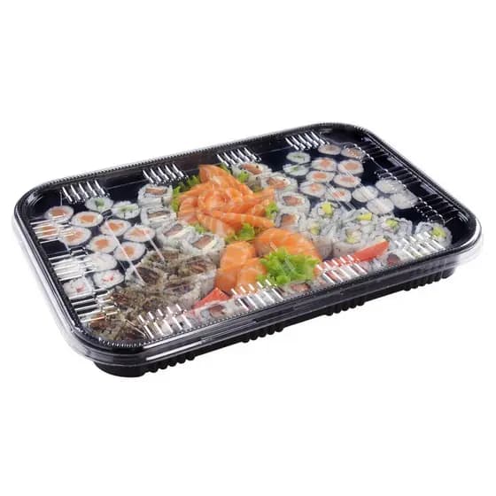 EMBALAGEM NP 801S (UND) - BANDEJA SUSHI GRANDE