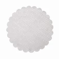 FUNDO RENDADO 9CM BRANCO (C/100)