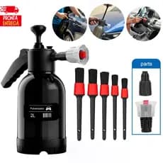 Snow Foam Pressão Manual 2L Profissional Pulverizador Borrifador Spray Limpeza Jardim Regar Espuma