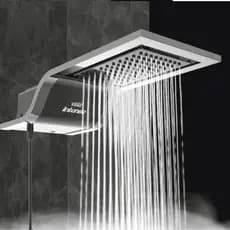 Ducha Chuveiro Eletrônico Intense Fame 220 7800w Preto Black Parede Elétrico
