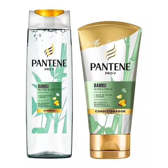 Kit Capilar Pantene Bambu  ( SH de  200ml e COND de 150ml )