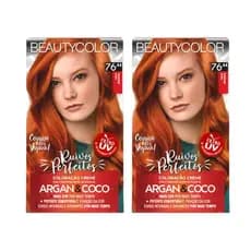 Tintura Beauty Color 76.44 Ruivo Absoluto (kit c/ 02un)