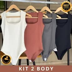 BODY FEMININO SUPLEX REGATA FORRO DUPLO PREMIUM