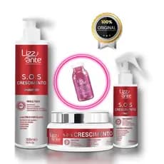 Queda de Cabelo Crescimento Acelerado Combate Calvície Preenche Falhas Fortalece os fios e Antifrizz