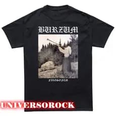 Camiseta T-shirt Unissex Burzum Banda Black Metal Filosofem 2025
