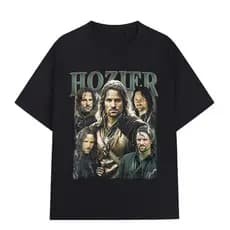 Camiseta Camisa Blusa Unissex Algodão Hozier Meme Aragorn 55