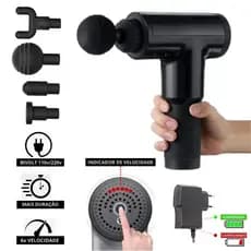 Massageador Elétrico Profissional Muscular Pistola Original Davi Variedades