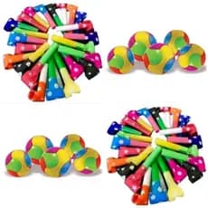 KIT COM 100 BRINQUEDOS SENDO 50 BOLA MAGICA+50 LINGUA DE SOGRA