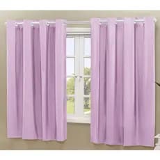 Cortina Blackout Rosa 2,20m x 1,30m Quarto Sala Blecaute PVC corta 100 % a luz