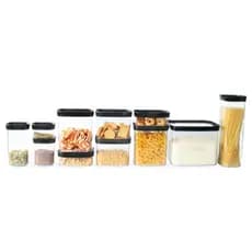 Conjunto de 11 Potes Herméticos para Mantimentos