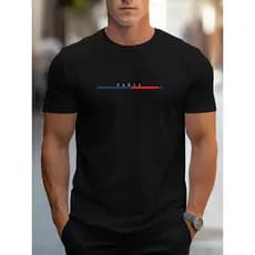 Camiseta Masculina Basica Estampada Paris Bandeira Moda Estilo 100% Algodão