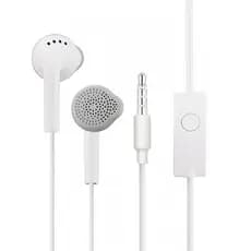 Fone De Ouvido Stereo Com Fio Branco P2 Celular Computador