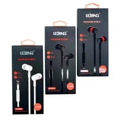 Fone De Ouvido Super Bass Com Microfone Estereofônico Sem Ruído Lelong Le-0201