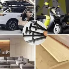 Kit 200 Abraçadeira Fivela Automotiva Autotravante Automático Universal Plástico Fixação Automotiva